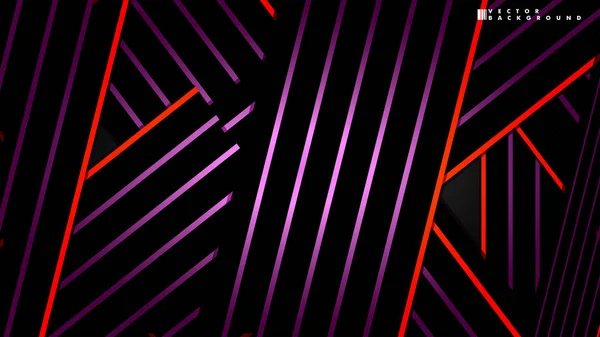 Soyut vektör arkaplanı. Geometrik Çizgiler - Yaratıcı ve İlham Tasarımı