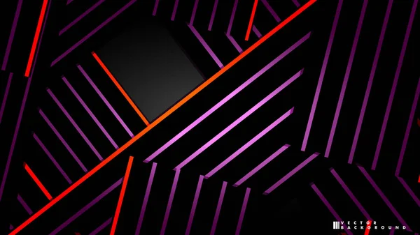 Soyut vektör arkaplanı. Geometrik Çizgiler - Yaratıcı ve İlham Tasarımı