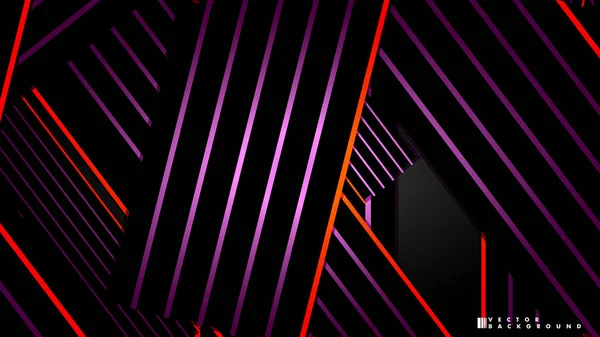 Soyut vektör arkaplanı. Geometrik Çizgiler - Yaratıcı ve İlham Tasarımı