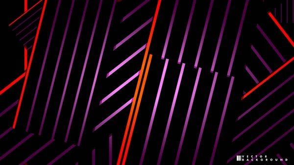 Soyut vektör arkaplanı. Geometrik Çizgiler - Yaratıcı ve İlham Tasarımı