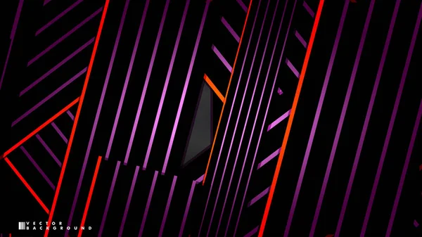 Soyut vektör arkaplanı. Geometrik Çizgiler - Yaratıcı ve İlham Tasarımı