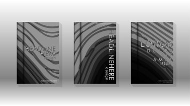 Geometrik tasarım arka planlı kapak kitabı.