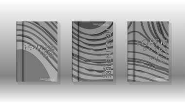 Geometrik tasarım arka planlı kapak kitabı.