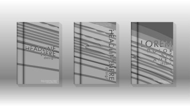 Geometrik tasarım arka planlı kapak kitabı.