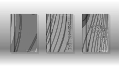 Geometrik tasarım arka planlı kapak kitabı.