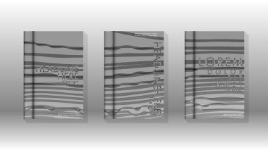 Geometrik tasarım arka planlı kapak kitabı.