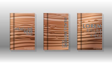 Geometrik tasarım arka planlı kapak kitabı