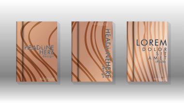 Geometrik tasarım arka planlı kapak kitabı