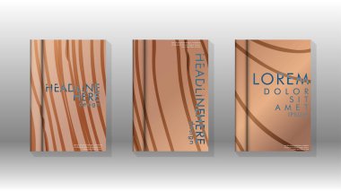 Geometrik tasarım arka planlı kapak kitabı