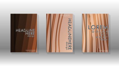 Geometrik tasarım arka planlı kapak kitabı