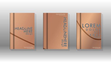 Geometrik tasarım arka planlı kapak kitabı