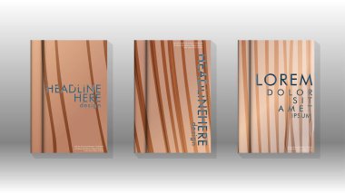 Geometrik tasarım arka planlı kapak kitabı