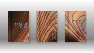 Geometrik tasarım arka planlı kapak kitabı