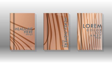 Geometrik tasarım arka planlı kapak kitabı