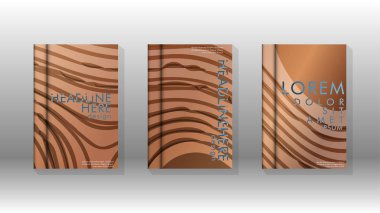 Geometrik tasarım arka planlı kapak kitabı