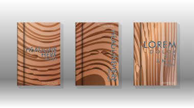 Geometrik tasarım arka planlı kapak kitabı