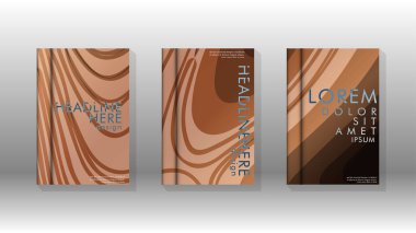 Geometrik tasarım arka planlı kapak kitabı