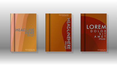 Geometrik tasarım arka planlı kapak kitabı.