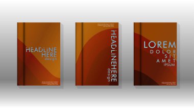 Geometrik tasarım arka planlı kapak kitabı.