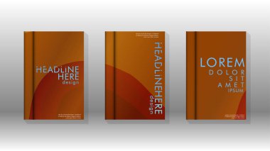 Geometrik tasarım arka planlı kapak kitabı.