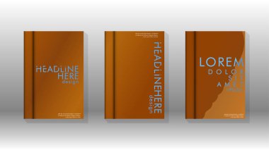 Geometrik tasarım arka planlı kapak kitabı.