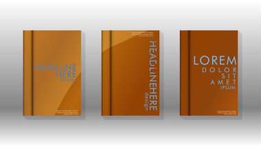 Geometrik tasarım arka planlı kapak kitabı.