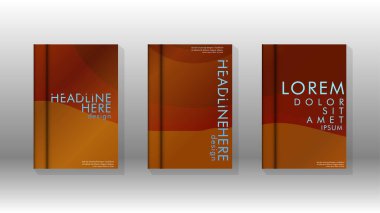 Geometrik tasarım arka planlı kapak kitabı.