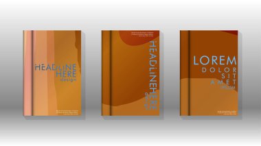 Geometrik tasarım arka planlı kapak kitabı.