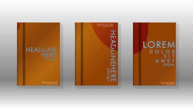 Geometrik tasarım arka planlı kapak kitabı.