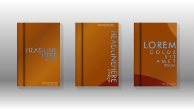 Geometrik tasarım arka planlı kapak kitabı.