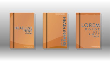 Geometrik tasarım arka planlı kapak kitabı.