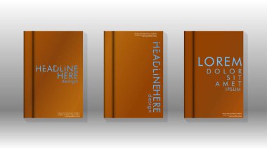 Geometrik tasarım arka planlı kapak kitabı.