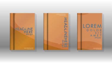 Geometrik tasarım arka planlı kapak kitabı.