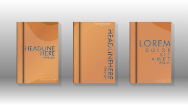 Geometrik tasarım arka planlı kapak kitabı.