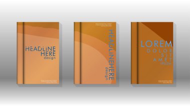 Geometrik tasarım arka planlı kapak kitabı.