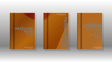 Geometrik tasarım arka planlı kapak kitabı.