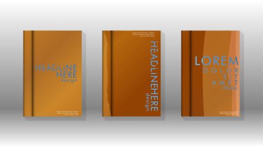 Geometrik tasarım arka planlı kapak kitabı.