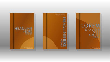 Geometrik tasarım arka planlı kapak kitabı.