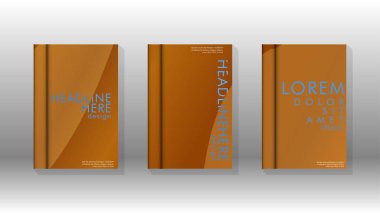 Geometrik tasarım arka planlı kapak kitabı.