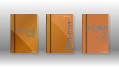 Geometrik tasarım arka planlı kapak kitabı.