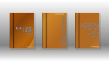 Geometrik tasarım arka planlı kapak kitabı.