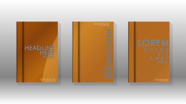 Geometrik tasarım arka planlı kapak kitabı.