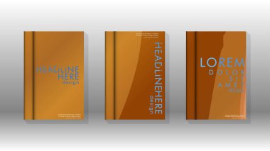 Geometrik tasarım arka planlı kapak kitabı.