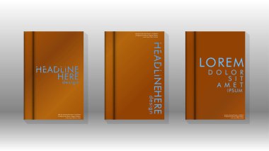 Geometrik tasarım arka planlı kapak kitabı.