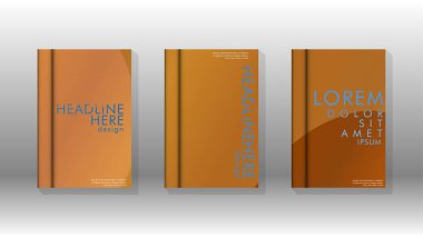 Geometrik tasarım arka planlı kapak kitabı.