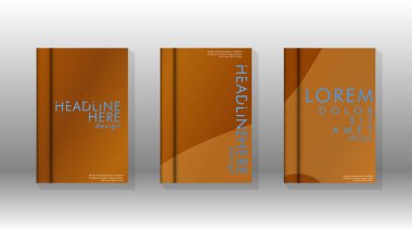 Geometrik tasarım arka planlı kapak kitabı.