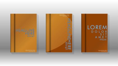 Geometrik tasarım arka planlı kapak kitabı.