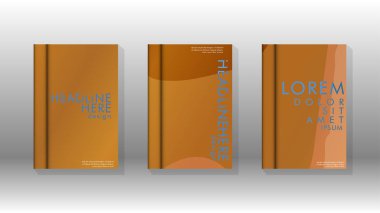 Geometrik tasarım arka planlı kapak kitabı.