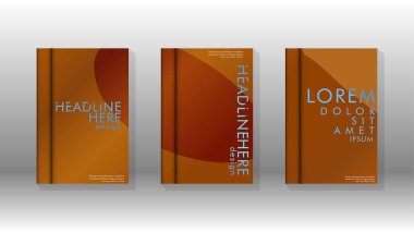 Geometrik tasarım arka planlı kapak kitabı.