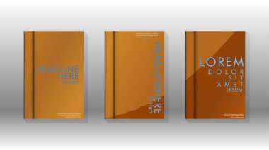 Geometrik tasarım arka planlı kapak kitabı.